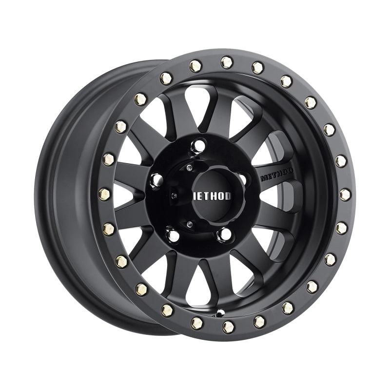 Method MR304 Double Standard 15×8 -24mm Offset 5×5.5 108mm CB Matte Black Wheel