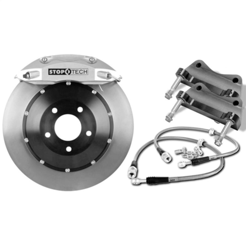 StopTech 14-15 BMW M3 / M4 Front BBK w/ Blue ST-60 Calipers Slotted 380x32mm Rotors