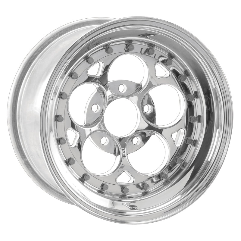Weld Magnum III 15×10 / 5×4.75 BP / 3.5in. BS Polished Wheel – Non-Beadlock