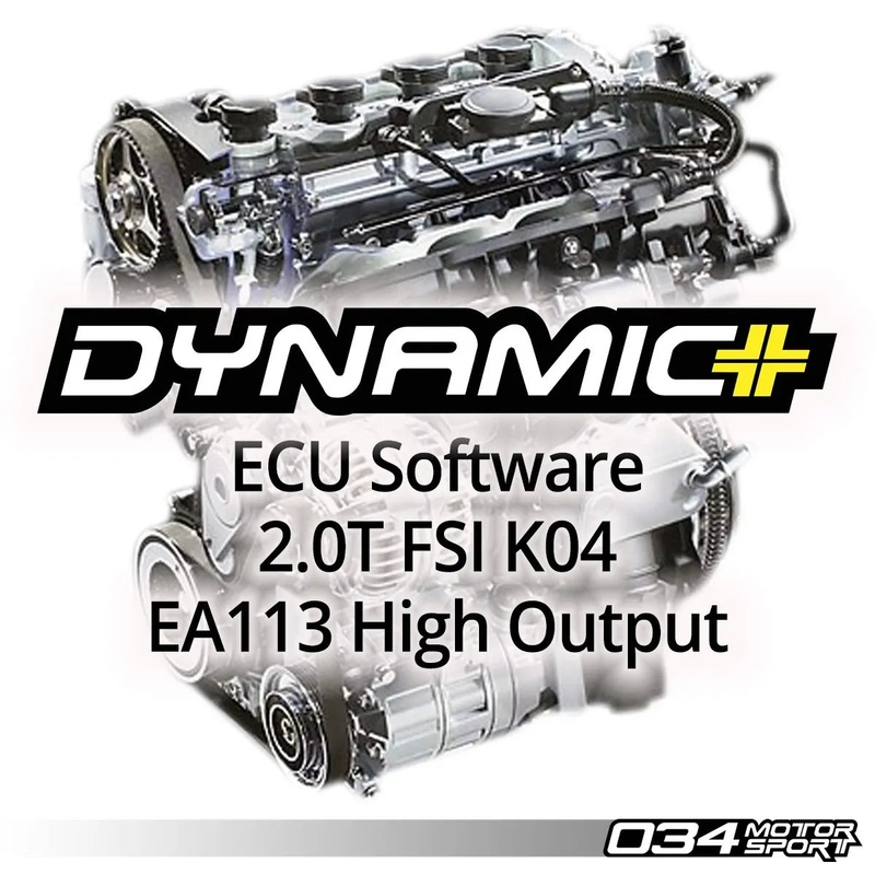 034Motorsport Dynamic+ Tuning ECU Software – MK6 Golf R, 8J TTS