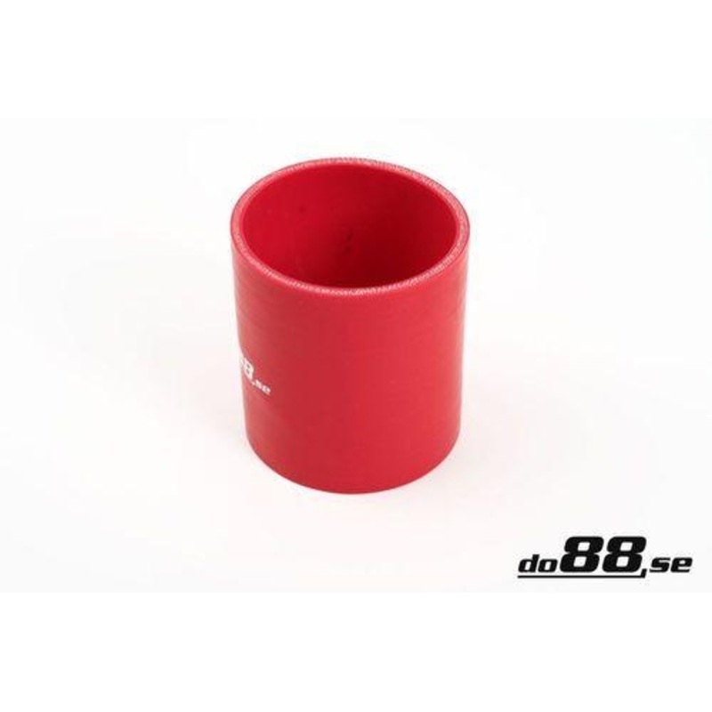 Silicone Hose Red Coupler 3,5” (89mm)