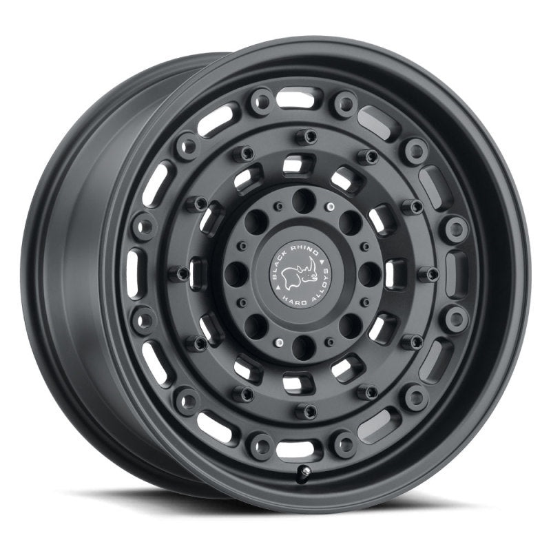 18×8.0 Black Rhino Arsenal Textured Matte Black Wheel