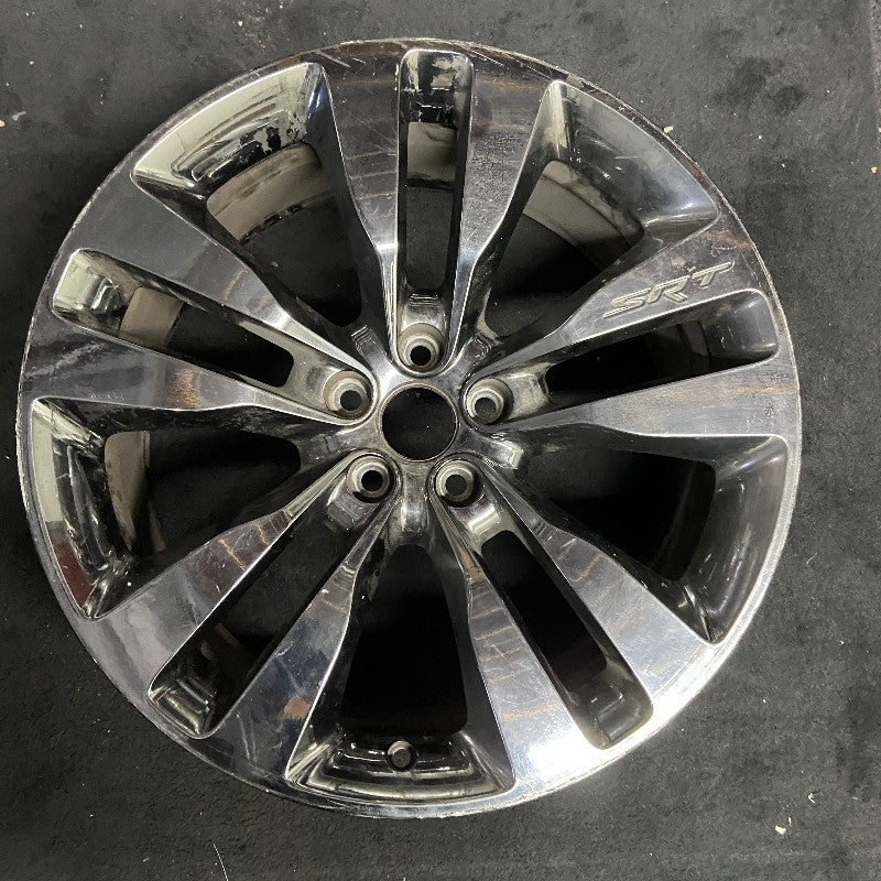 20″ CHARGER 13-14 20×9 5 double spoke SRT 8 black vapor Original OEM Wheel Rim
