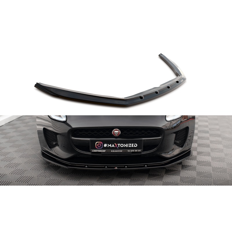 Maxton Design Front Splitter V.1 Jaguar F-Type Mk1 Facelift