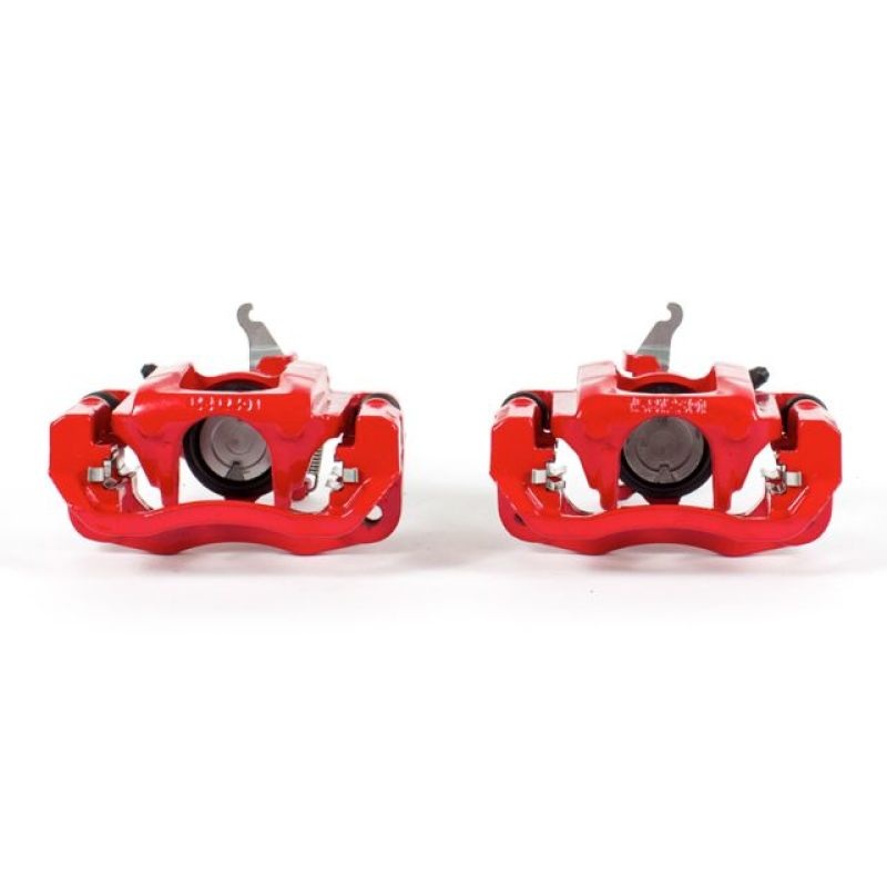 Power Stop 09-11 Dodge Journey Rear Red Calipers w/Brackets – Pair