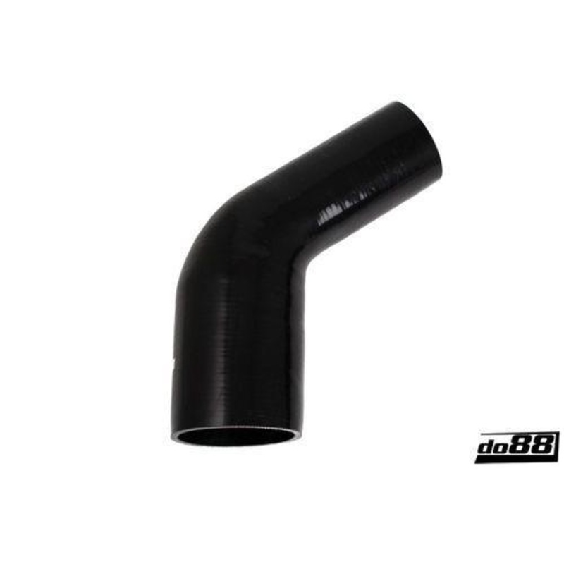 Silicone Hose Black 60 degree 3,125 – 3,5” (80-89mm)