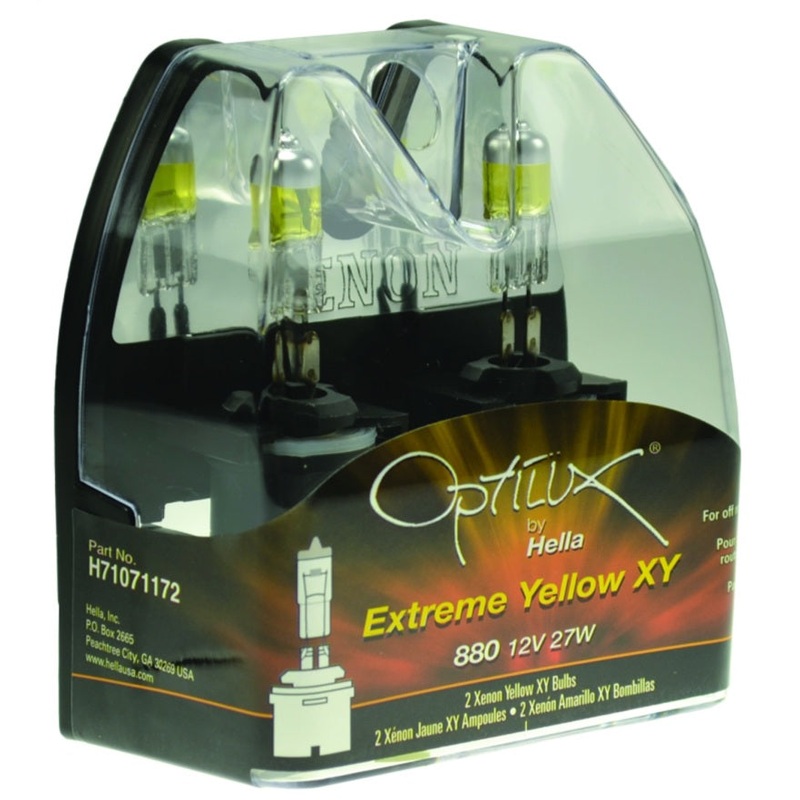 Hella Optilux 880 12V Xenon Yellow XY Bulb