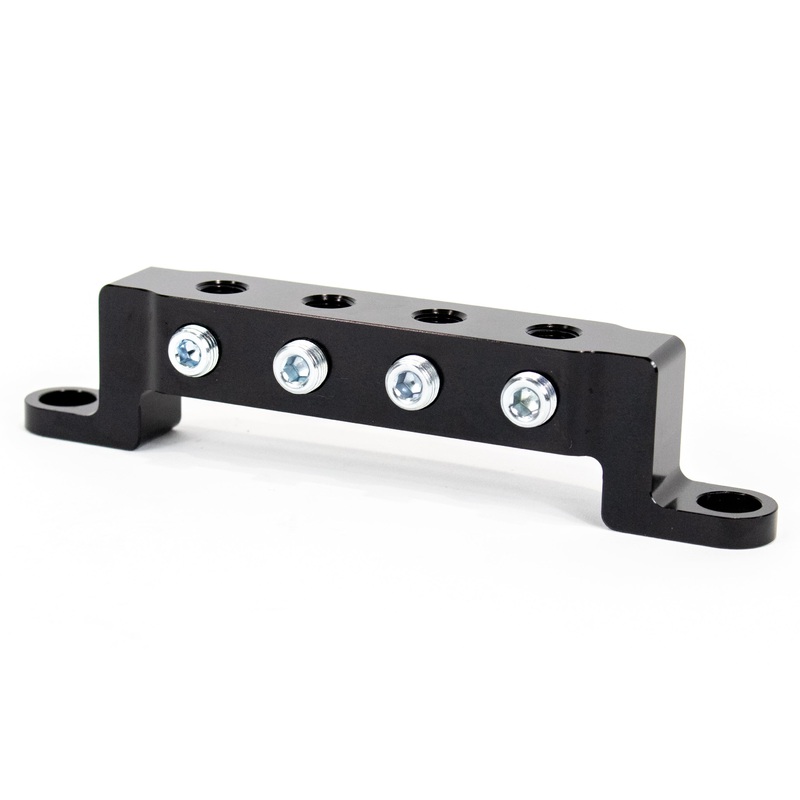 Motion Raceworks 4 Port Billet Remote Sensor Block 18-10004