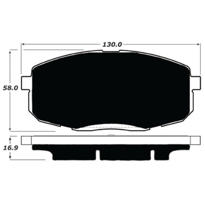 Porterfield Brake Pads for 2012 KIA FORTE 2.0L