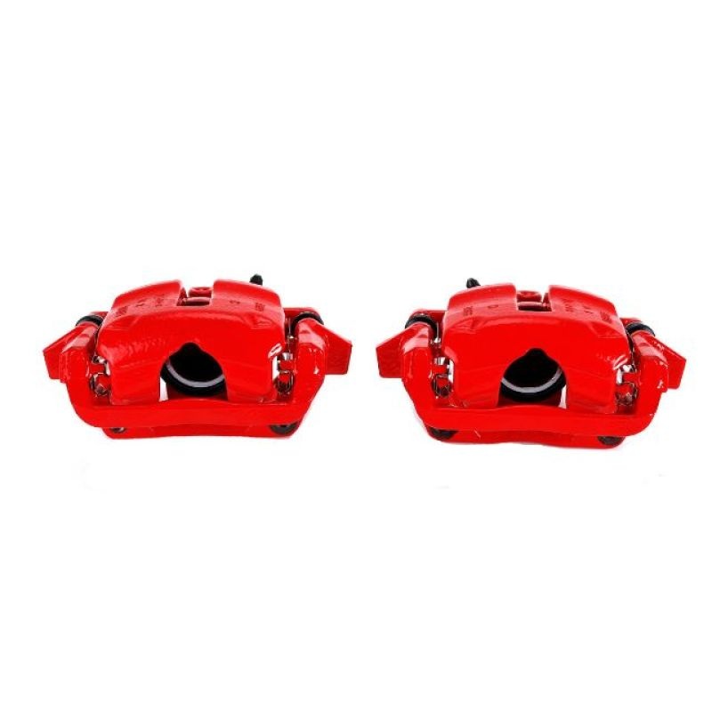 Power Stop 07-16 Mini Cooper Front Red Calipers w/Brackets – Pair