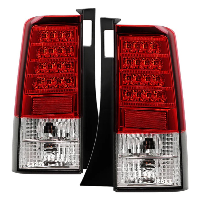 Scion XB 2003-2007 Version 2 LED Tail Lights – Red Clear