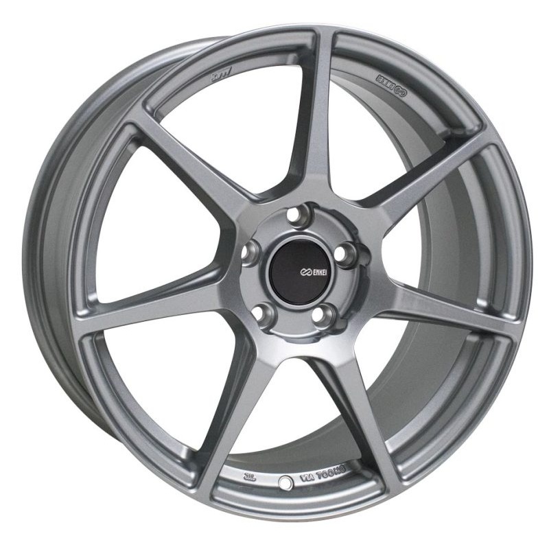 Enkei TFR 17×8 5×100 45mm Offset 72.6 Bore Diameter Storm Gray Wheel