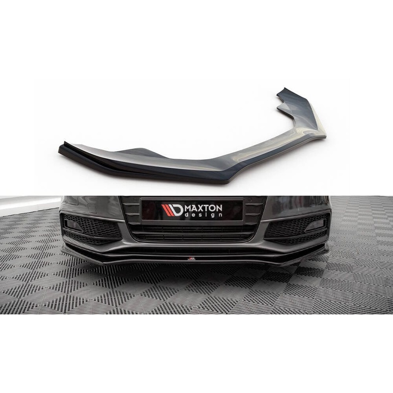 Maxton Design Front Splitter V.4 – Audi A4 S-Line / S4 B8 Facelift