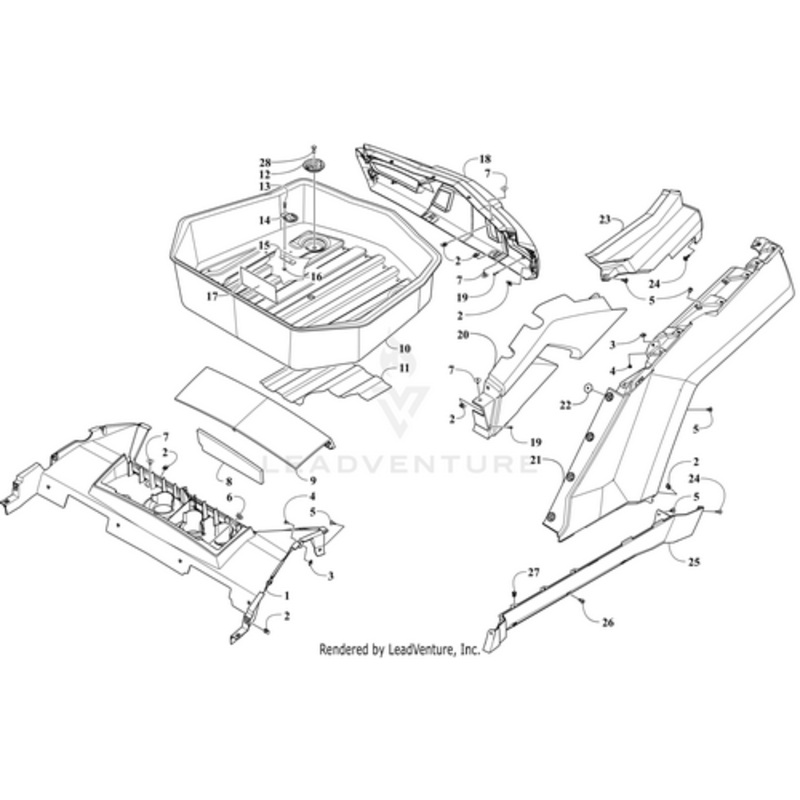Removable Rivet by Arctic Cat