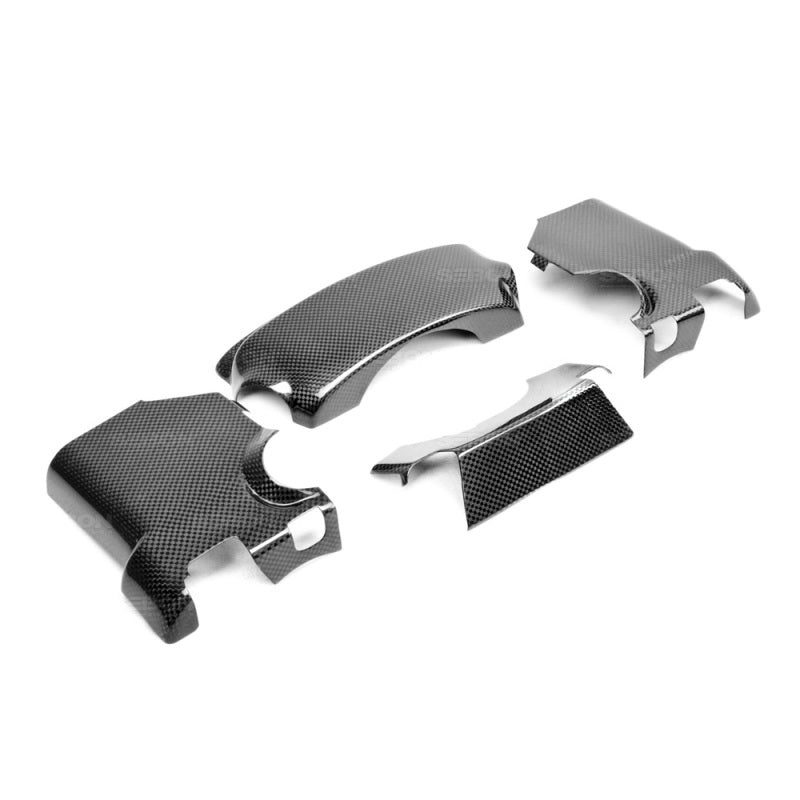 SEIBON Carbon Fiber Steering Column Surround Trim Set – 09-24 Nissan GT-R (R35)