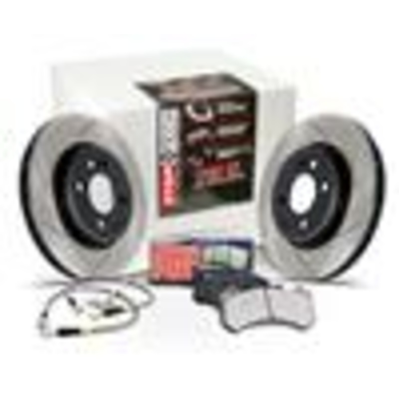 Stoptech Sport Axle Pack, Slotted, 4 Wheel