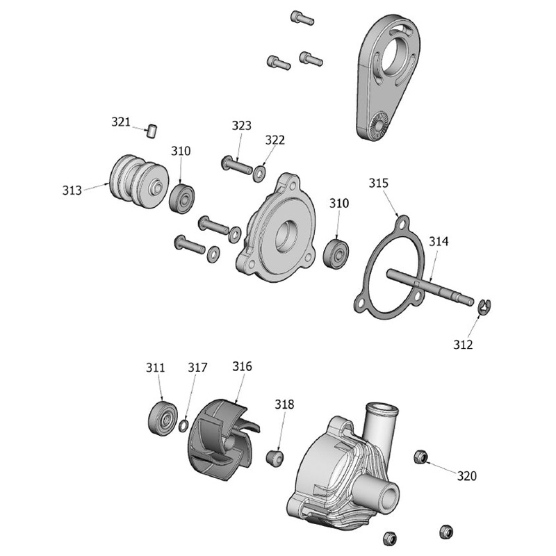 321. G.5X8 Vortex Rok GP Dowel Pin M5x8