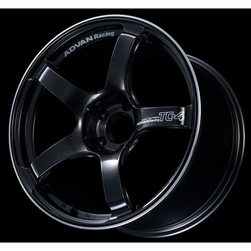 Advan TC4 17×7.5 +48 5-112 Black Gunmetallic & Ring Wheel