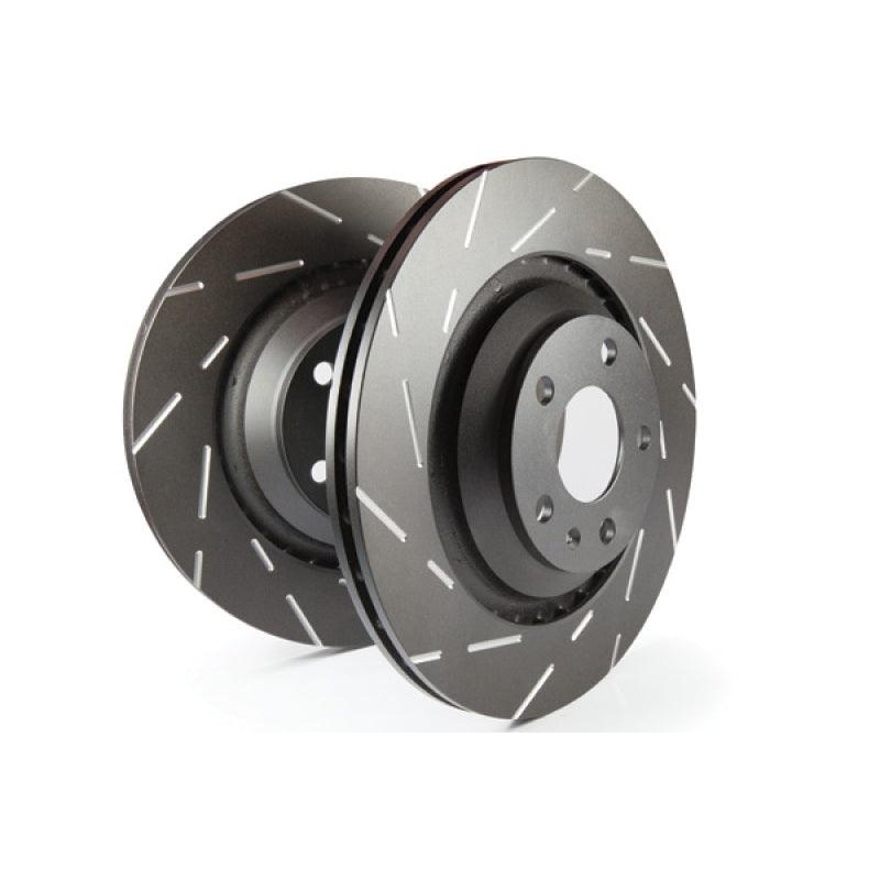 EBC 2016+ Cadillac CT6 3.0L Twin Turbo (w/Prformance Brakes) USR Slotted Front Rotors