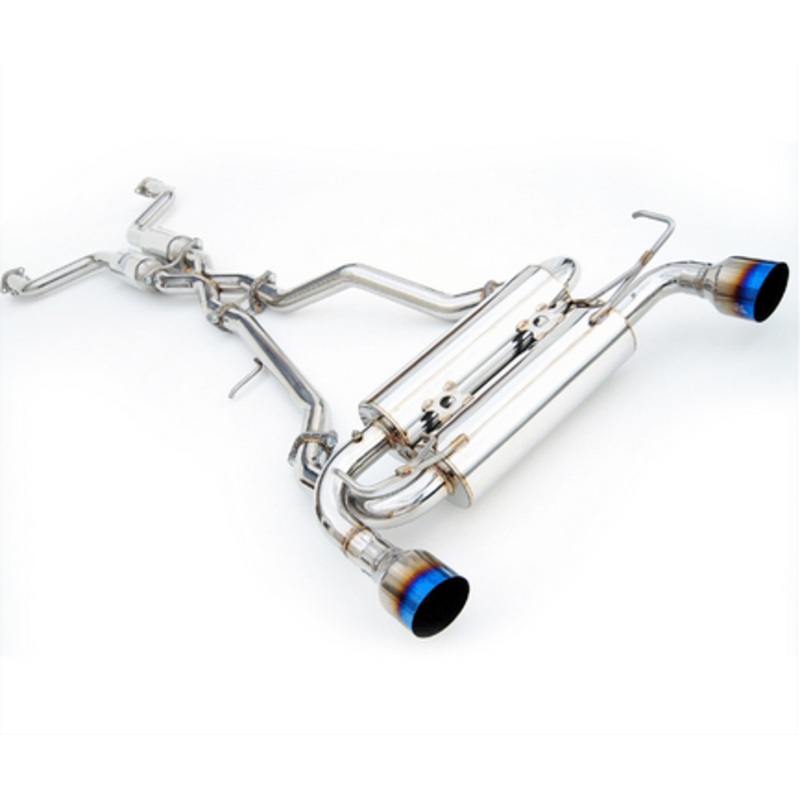 Invidia Gemini Stainless Cat-back Exhaust 2003-2008 Nissan 350Z (Single Layer Titanium Tip)