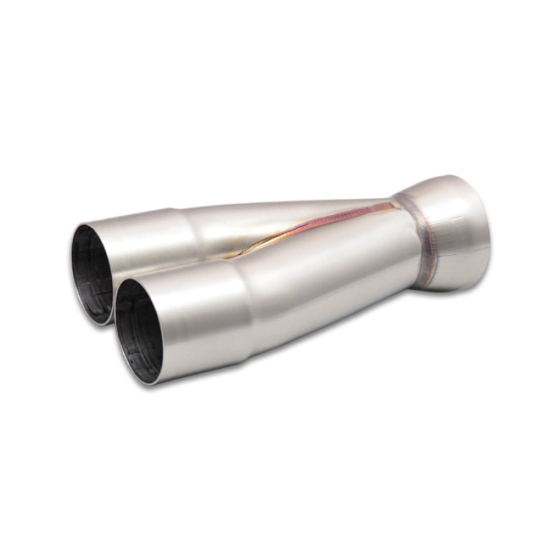 Vibrant 2-1 SS Merge Collectors (2in Inlet Slipover ID 2-1/2in Outlet OD) – Sold Individually