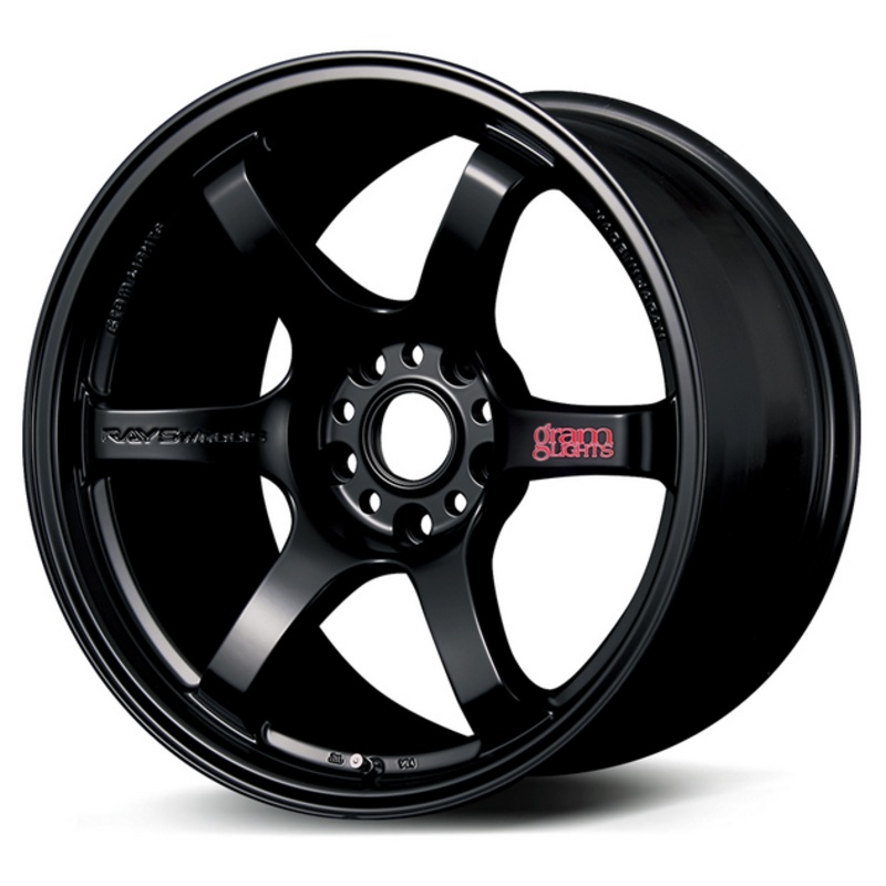 18×9.5 Gram Lights 57DR Semi Gloss Black