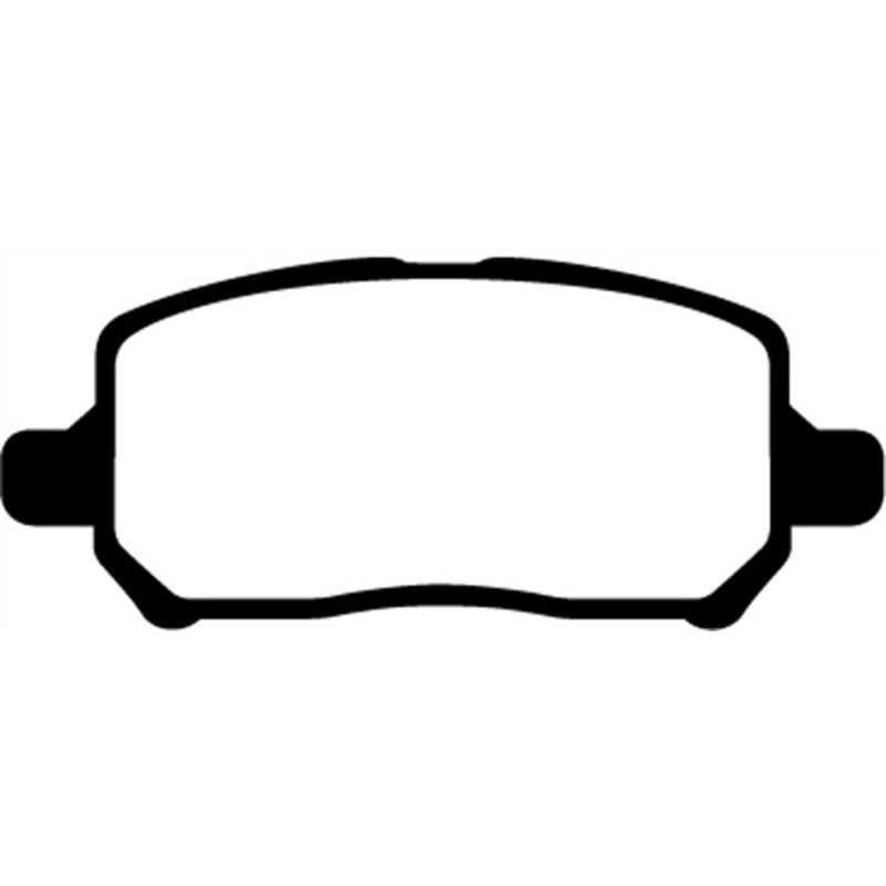 EBC 05-10 Chevrolet Cobalt 2.2 4 Lug Greenstuff Front Brake Pads