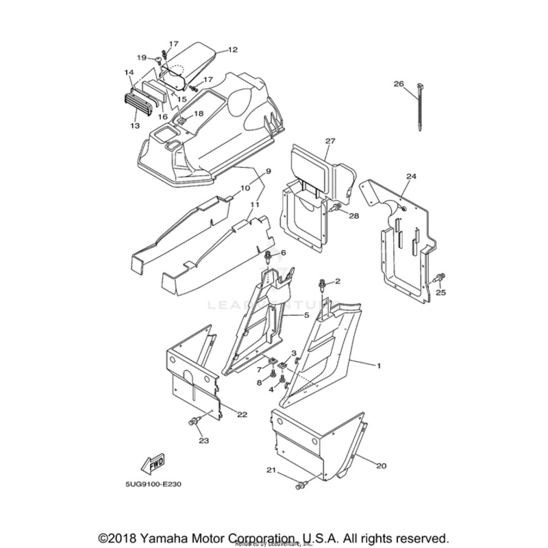 Side Panel Support by Yamaha