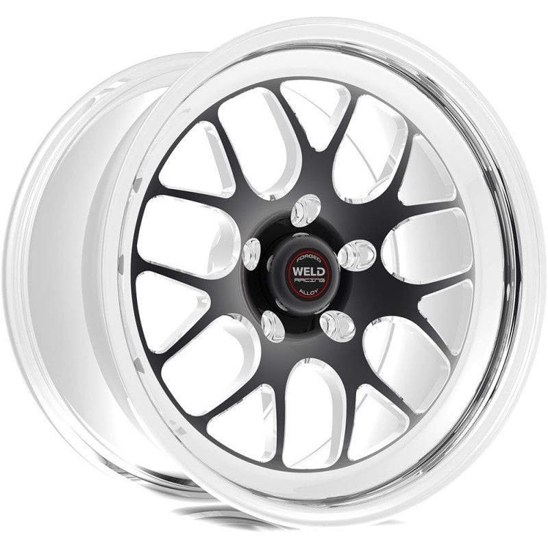Weld S77 17×5 / 6×5.5 BP / 2.9in BS Black Wheel 3.540 ID (Low Pad) – Non-Beadlock