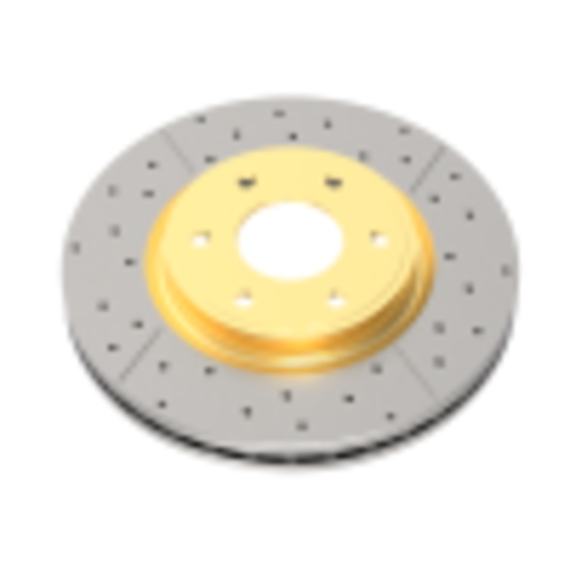 DBA 12-16 Audi A4 Front Drilled & Slotted Street Series Rotor