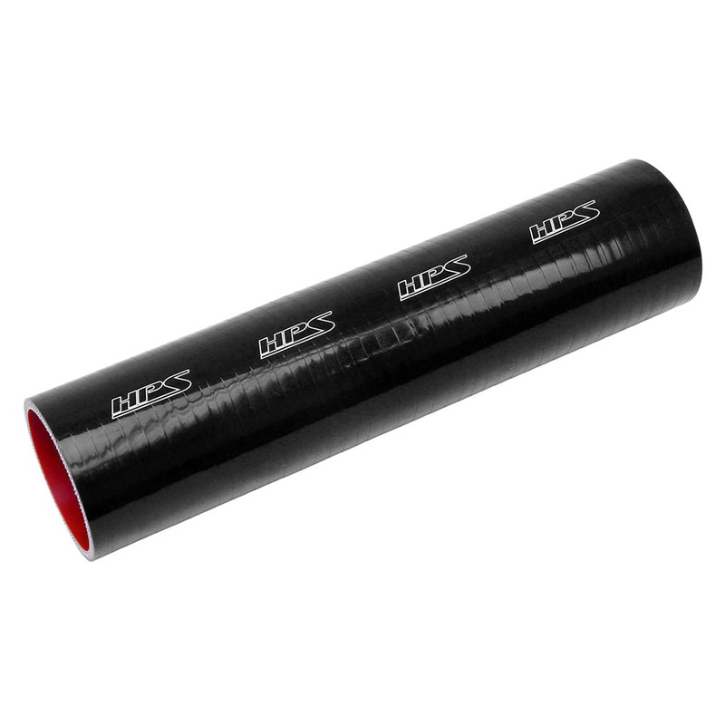 HPS 2-3/8″ 4-ply Reinforced Silicone Straight Coupler Hose | Universal (HTST-238-BLK)