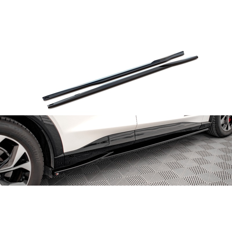 Maxton Design Side Skirts Diffusers Ford Mustang Mach-E Mk1