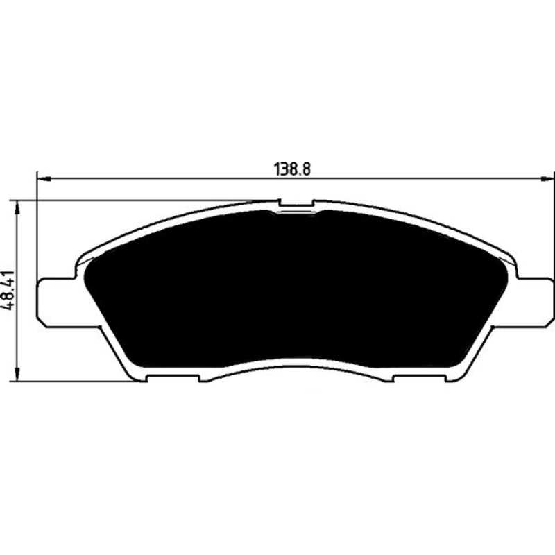 Porterfield Brake Pads for 2015 NISSAN VERSA