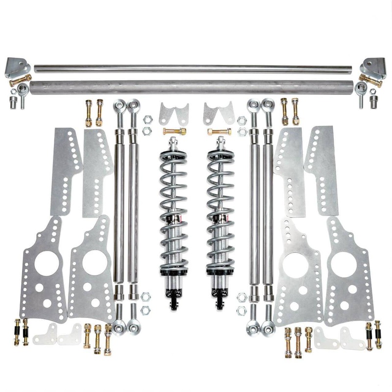 QA1 R270-110 HD Pro Rear Drag 4-Link System Double Adjust 110lb Springs