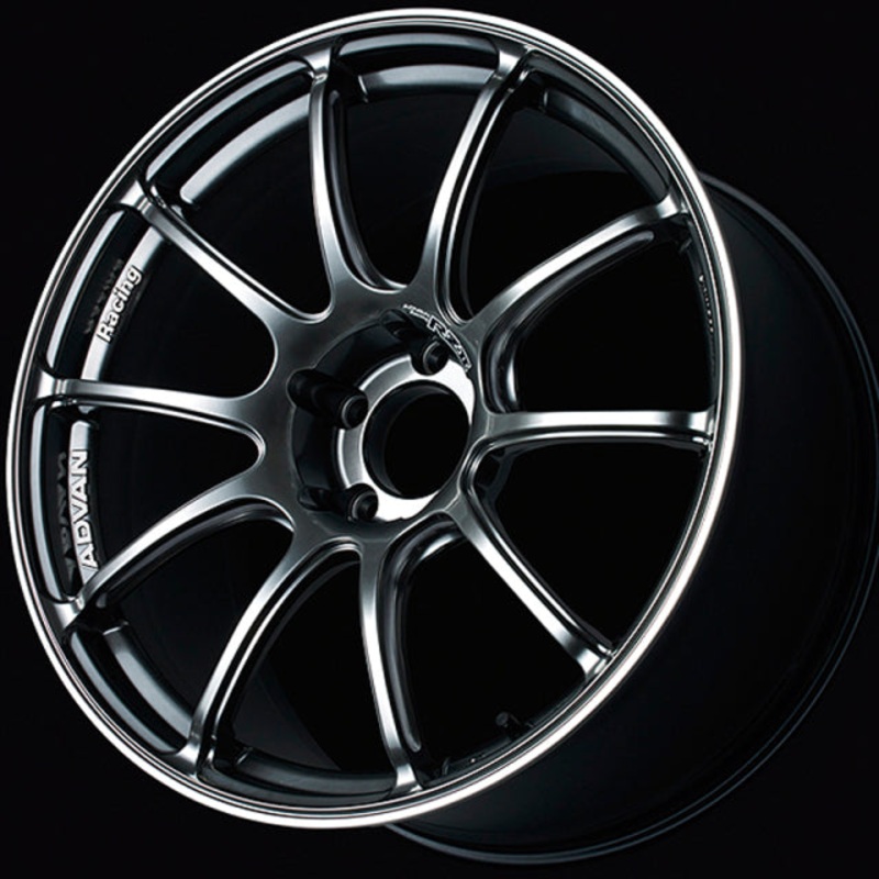 Advan RZII Wheel – 19×8.0 +47 | 5×100 | Racing Hyper Black & Ring