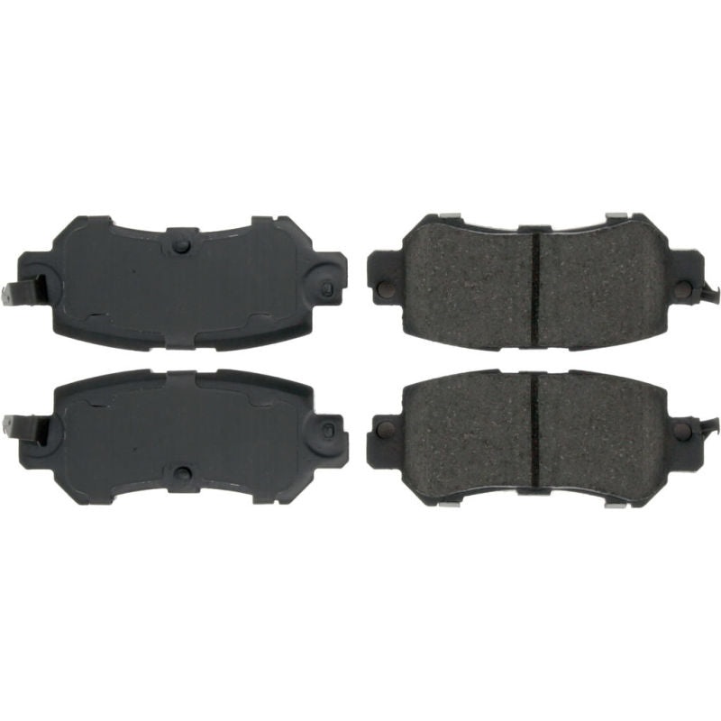 Centric Posi-Quiet Ceramic Brake Pads w/Shims & Hardware – Rear
