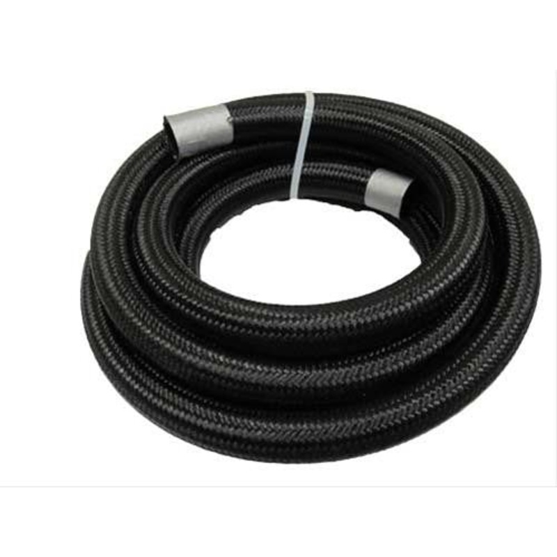 Fragola -10 AN Black Nylon Race Hose (6 feet) 840610