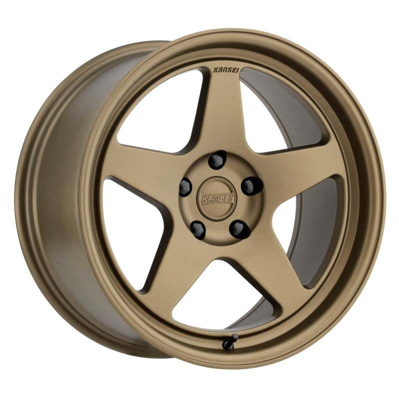Kansei K12B Knp 18×10.5in / 5×114.3 BP / 12mm Offset / 73.1mm Bore – Bronze Wheel