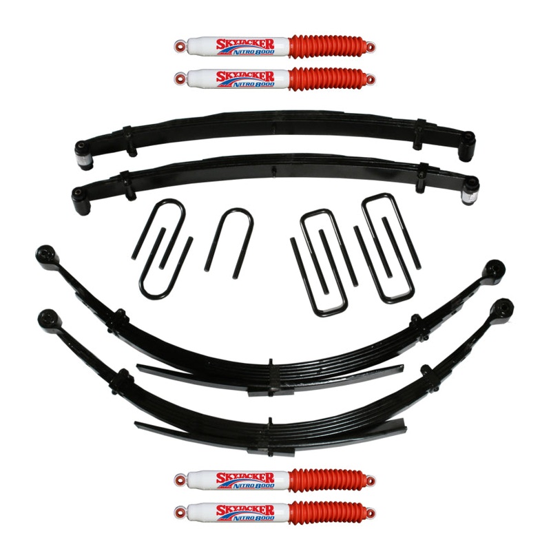 Skyjacker 4″SYS,87-91DODGE CUM,4MONOS