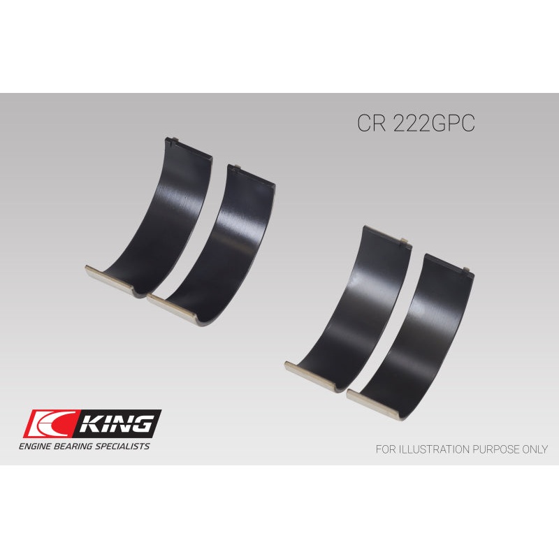 King BMW N55B30A Sputter Replacement Rod Bearing Set – Size STD (2 Pair)