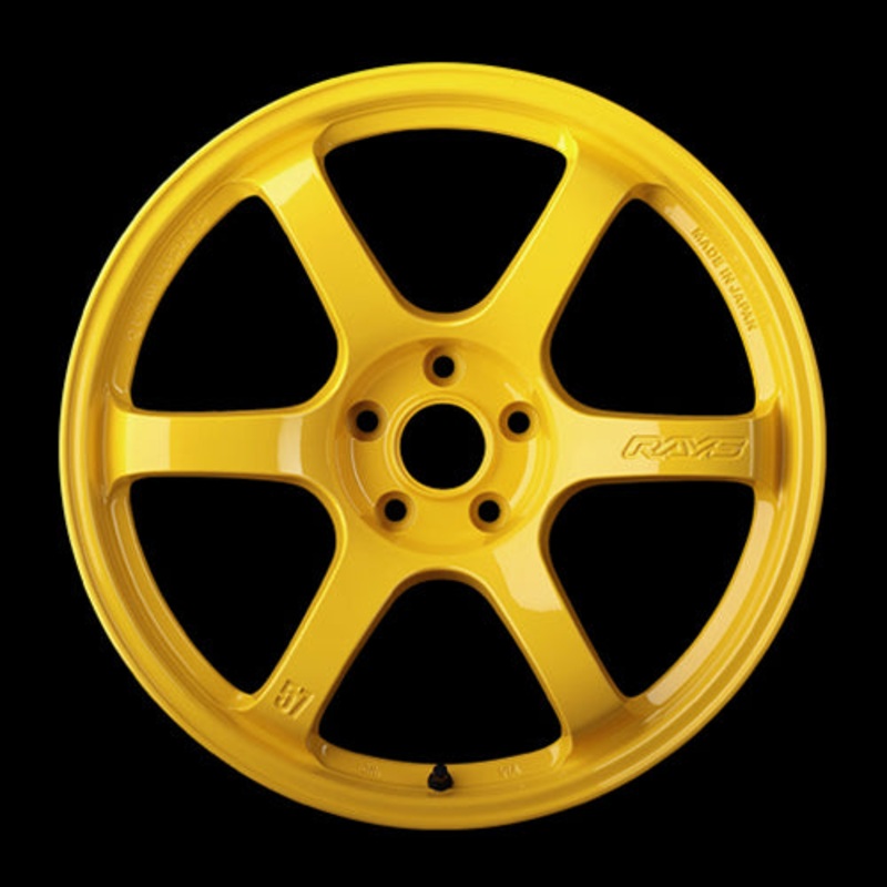Gram Lights 57DR 2324 Wheel – 18×10.5 +22 | 5×114.3 | Mach Yellow