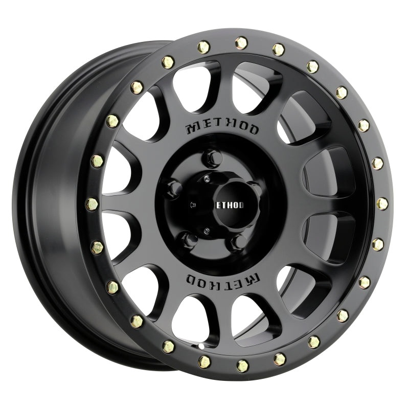 Method MR305 NV 17×8.5 0mm Offset 5×5.5 108mm CB Matte Black Wheel