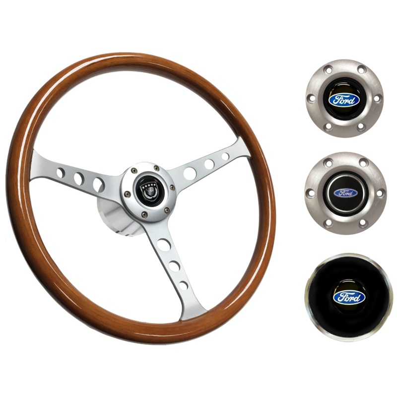1967-69 Ford Galaxie Steering Wheel Kit | Classic Wood | ST3578