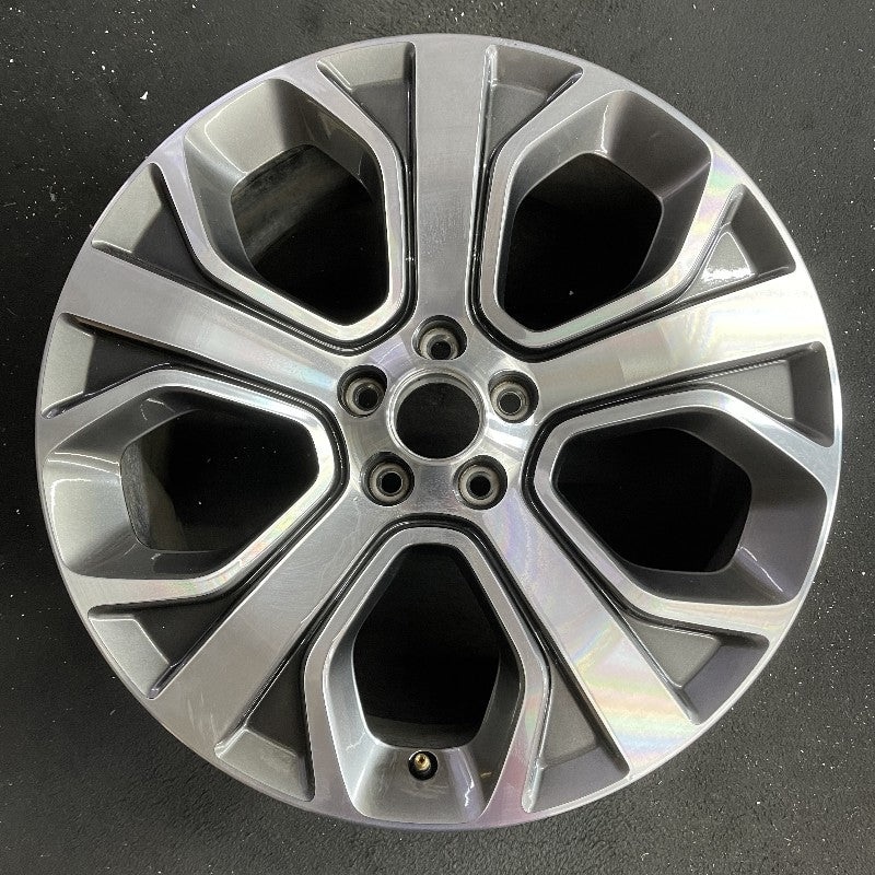 20″ EXPLORER 18-19 20×8.5 aluminum TPMS 5 spoke machined face with pockets Original OEM Wheel Rim