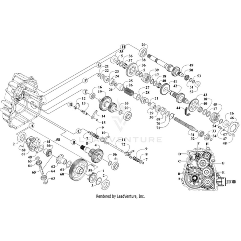 Differential Pinion by Arctic Cat