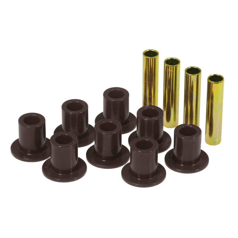 Prothane 87-96 Jeep Front Spring & Shackle Bushings – Black