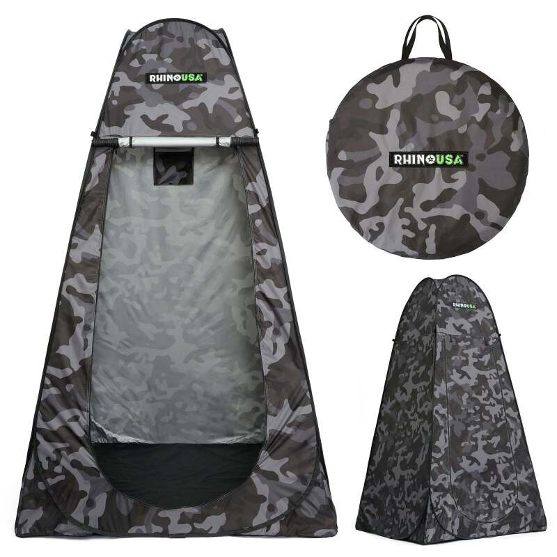 Rhino USA Popup Privacy Tent – Camo