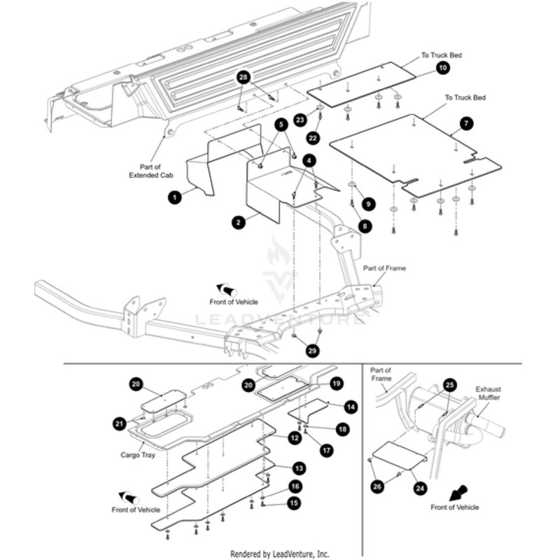 Extended Cab Insulation Panel by Arctic Cat