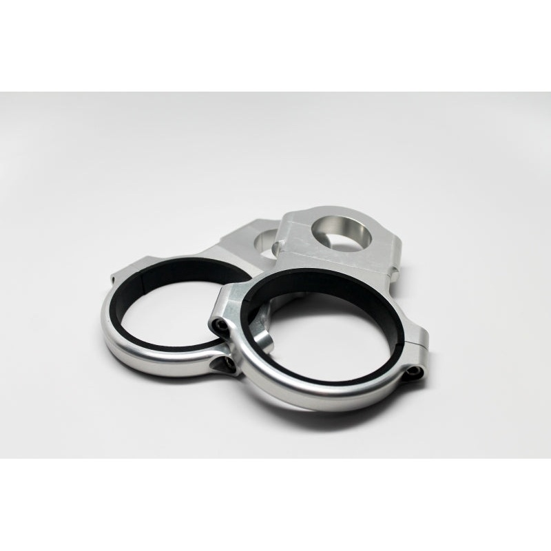 Fuelab Cage Mount Fuel Pump & Filter Combo Billet Bracket Set – (1) Pump Bracket (1) Filter Bracket