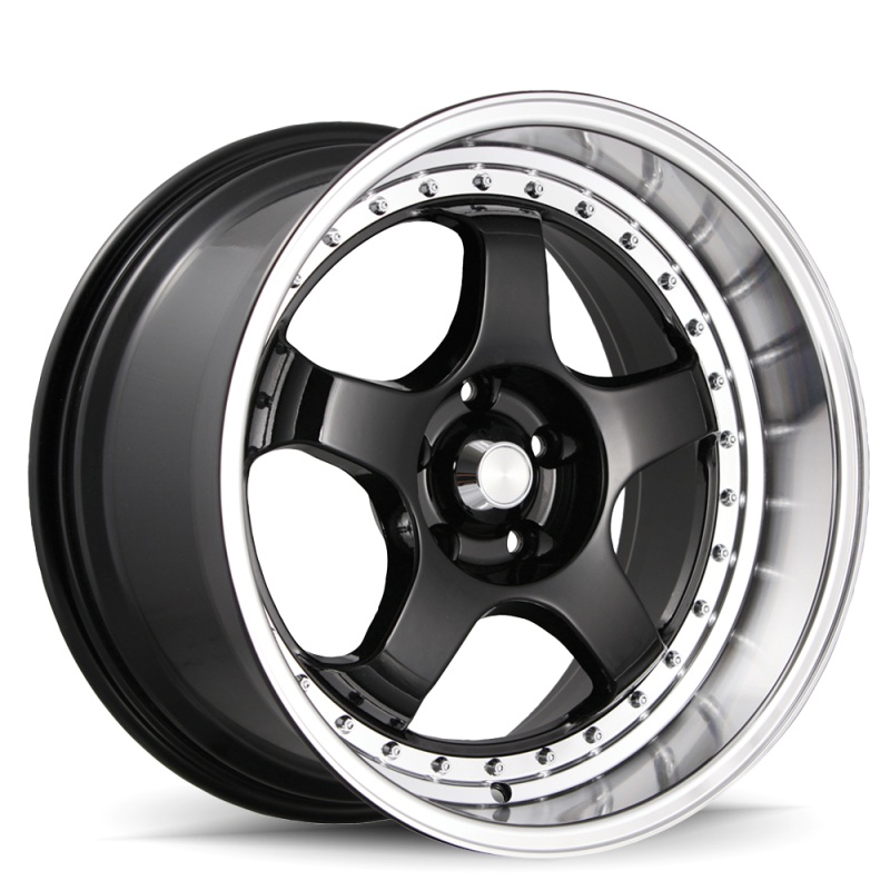 Konig SSM 18×9 5×114.3 ET22 Gloss Black w/ Machined Lip